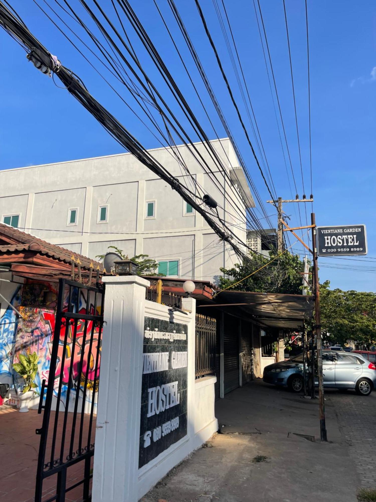 Top One Backpacker Hostel Vientiane Exterior photo